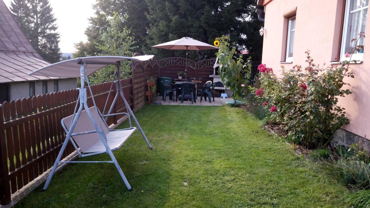 Chaloupka Albrechtice Villa Albrechtice v Jizerskych horach Buitenkant foto
