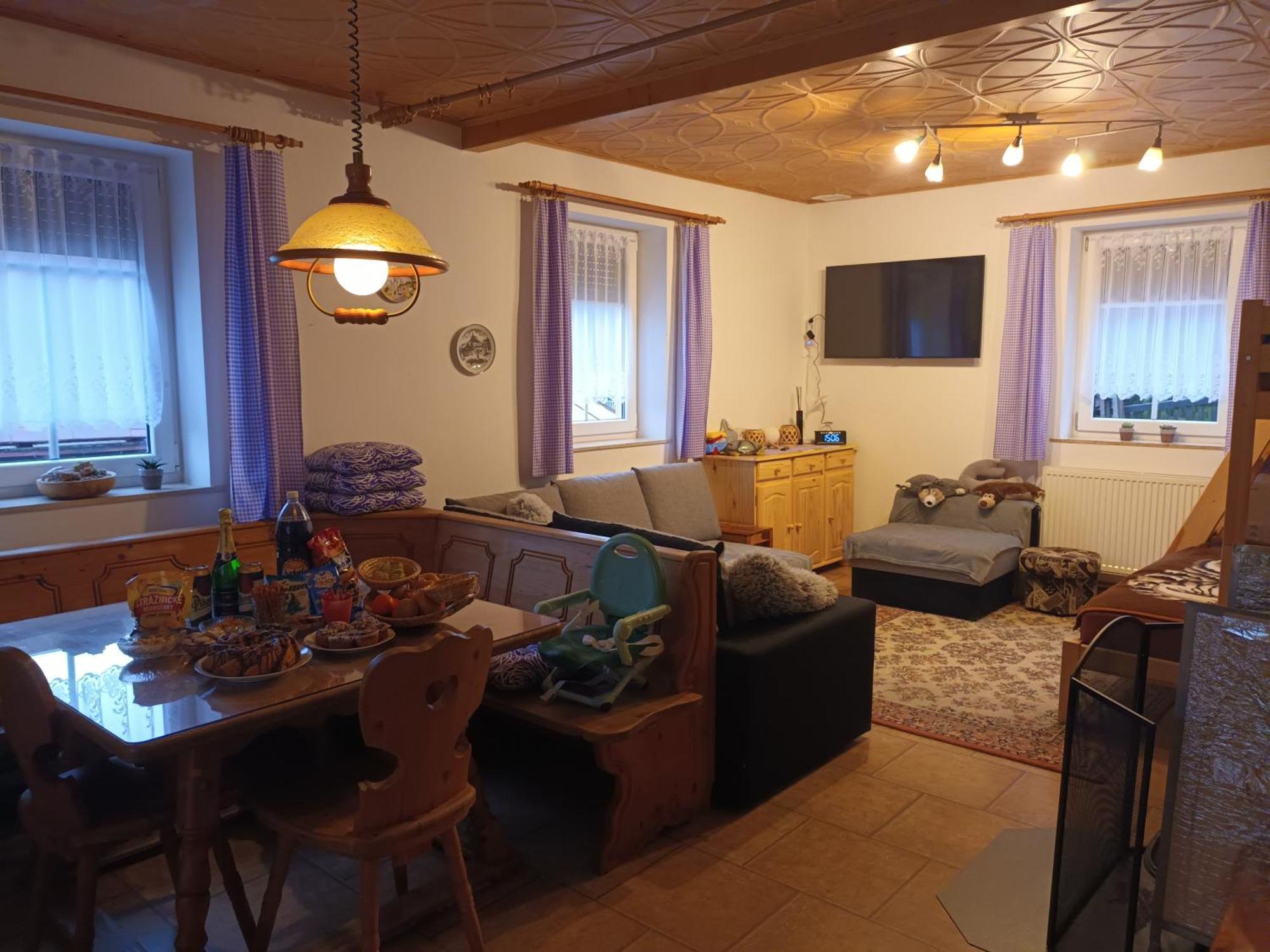 Chaloupka Albrechtice Villa Albrechtice v Jizerskych horach Buitenkant foto