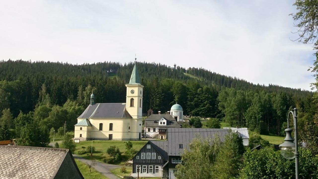 Chaloupka Albrechtice Villa Albrechtice v Jizerskych horach Buitenkant foto