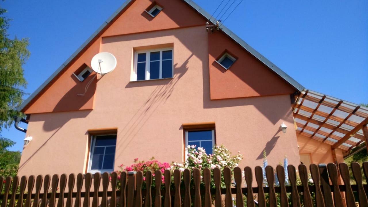 Chaloupka Albrechtice Villa Albrechtice v Jizerskych horach Buitenkant foto